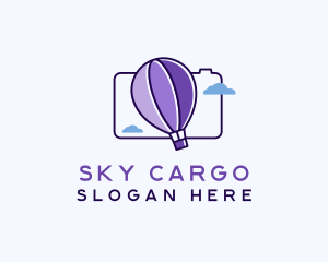 Hot Air Balloon Camera logo design