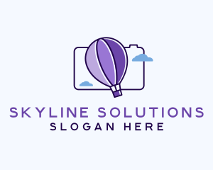 Hot Air Balloon Photography logo design