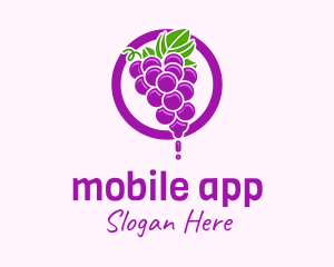 Grape Flavored Juice Logo