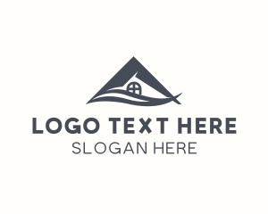 Roofing - Residence Roofing Property logo design