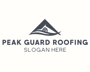 Residence Roofing Property logo design