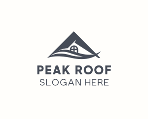 Residence Roofing Property logo design