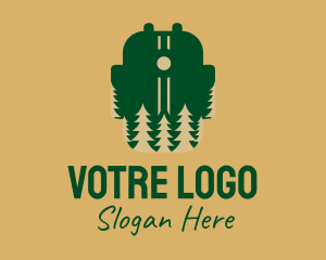 Backpack - Outdoor Backpack Camper logo design