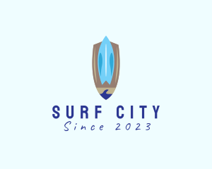 Surf Sports Competition logo design