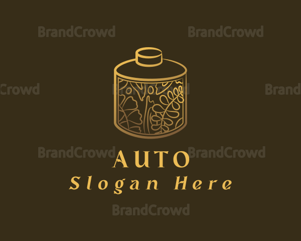 Elegant Luxury Spice Jar Logo