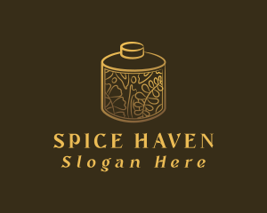 Spice - Elegant Luxury Spice Jar logo design