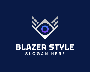 Diamond Eye Wing logo design