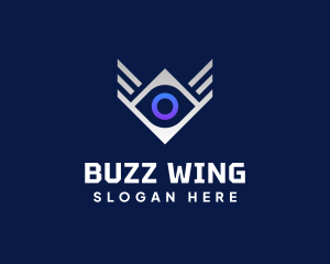 Diamond Eye Wing logo design