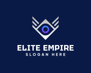 Diamond Eye Wing logo design