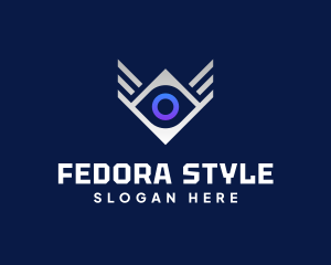 Diamond Eye Wing logo design