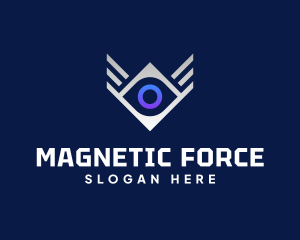 Diamond Eye Wing logo design