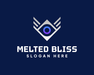 Diamond Eye Wing logo design