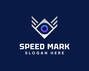 Diamond Eye Wing logo design