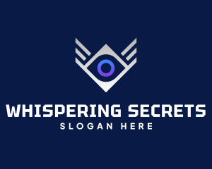 Diamond Eye Wing logo design