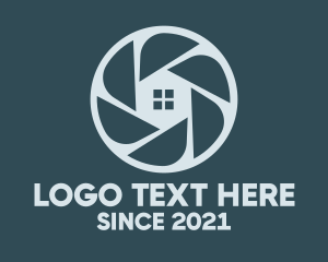 Tiny Home - Home Photography Shutter logo design