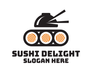 Sushi Bowl Tank logo design