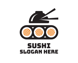 Sushi Bowl Tank logo design