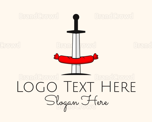 Sausage Sword Diner Logo