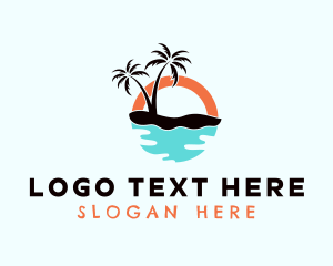 Resort - Beach Resort Getaway logo design