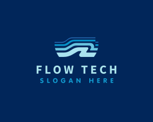 Wave Ocean Water logo design