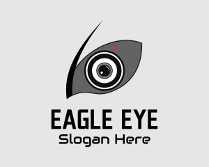 Angry Eye Security Camera  logo design