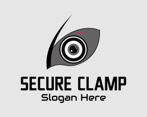 Angry Eye Security Camera  logo design