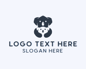 Koala Bear - Koala Bear Zoo logo design