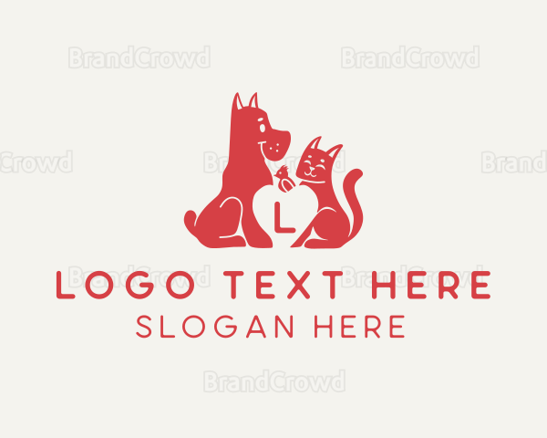 Animal Pet Shop Veterinary Logo