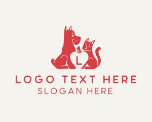 Kitten - Animal Pet Shop Veterinary logo design