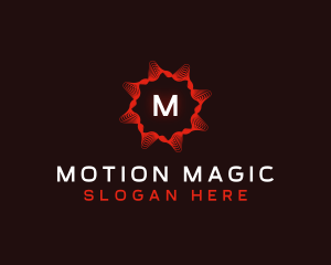 Digital Media Motion logo design