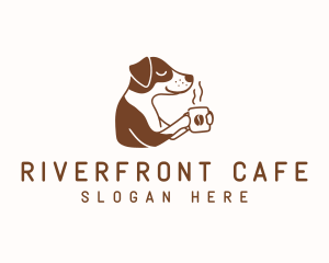 Dog Coffee Cafe logo design