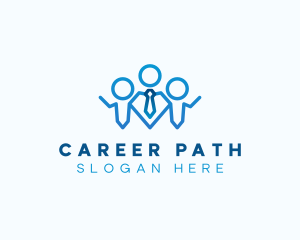 Job - Networking Employee Job logo design