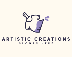 Creative - Creative Paint Shirt logo design