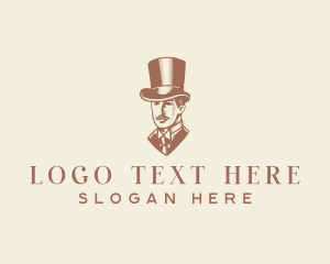 Detailed - Victorian Gentleman Tailoring logo design