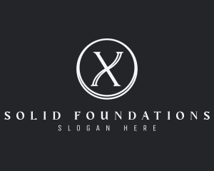 Professional Fashion Studio Letter X Logo