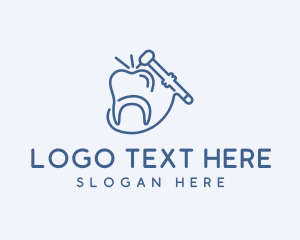 Oral Hygiene - Dentist Tooth Orthodontist logo design