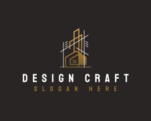 Blueprint - Home Blueprint Architect logo design