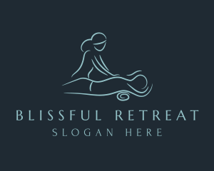 Wellness Spa Massage logo design