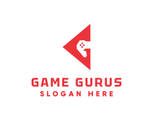 Gaming Controller Letter G logo design