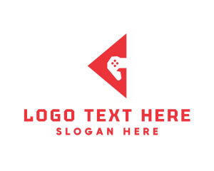 Clan - Gaming Controller Letter G logo design