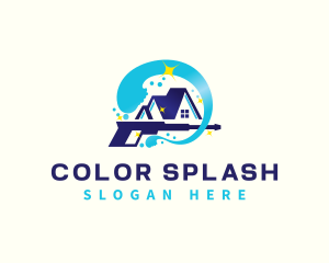 Pressure Wash Wave Cleaning logo design