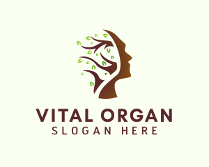 Organic Psychology Wellness logo design