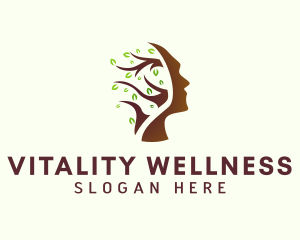 Organic Psychology Wellness logo design