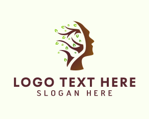 Tree - Organic Psychology Wellness logo design