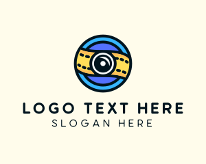 Camera Store - Round Surveillance Camera logo design