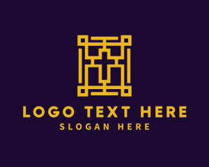 Parish - Golden Holy Bible logo design