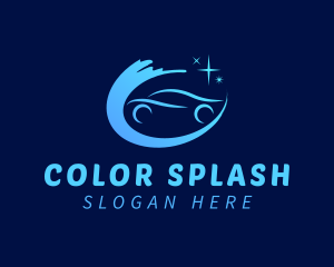 Car Wash Splash logo design