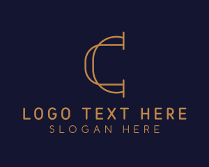 Boutique - Minimalist Elegant Letter C logo design