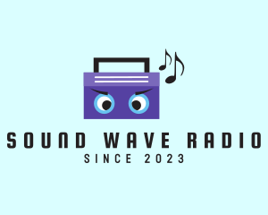 Radio - Radio Music Player logo design