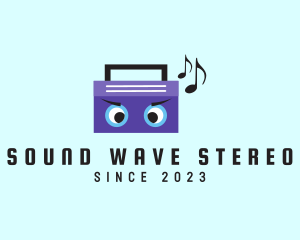 Stereo - Radio Music Player logo design